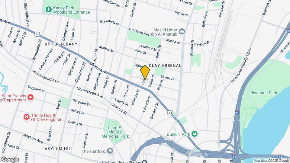 57-59 Fairmount St Mapa y Detalles de la Ubicación