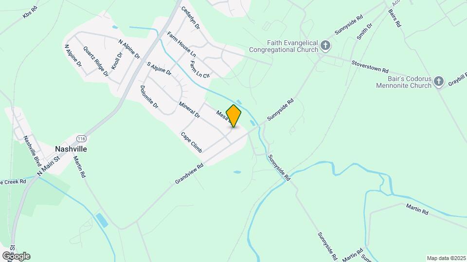 385 Mesa Ln Map and Location Details