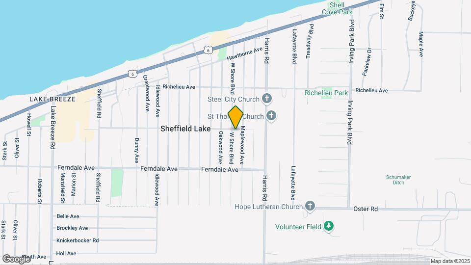 701 W Shore Blvd Map and Location Details