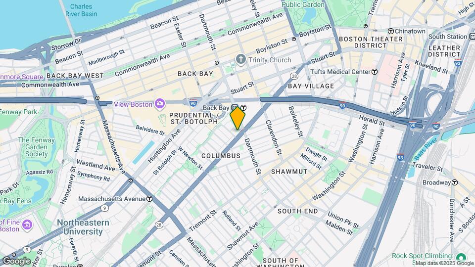 357 Columbus Ave, Unit 51 Map and Location Details