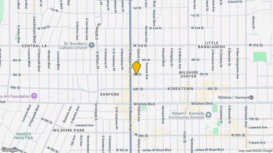 4102 W 5th St Map and Location Details