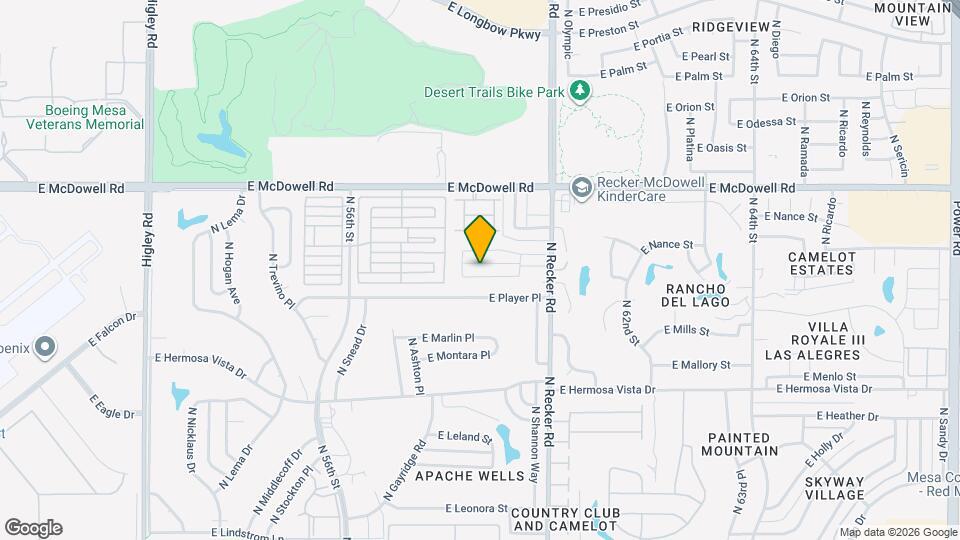 5852 E Norwood St Map and Location Details