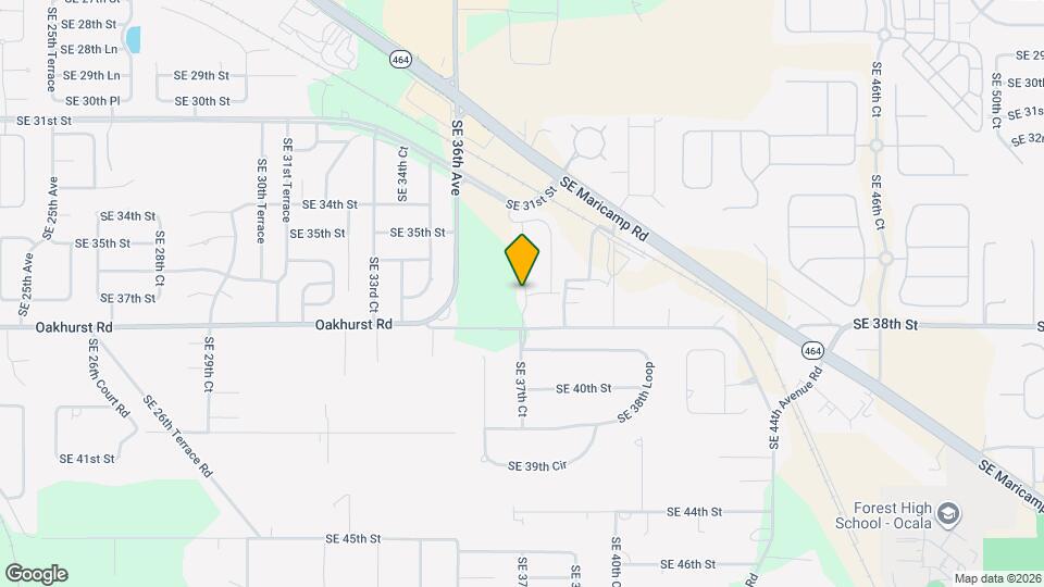 3674 SE 37th Ct Map and Location Details