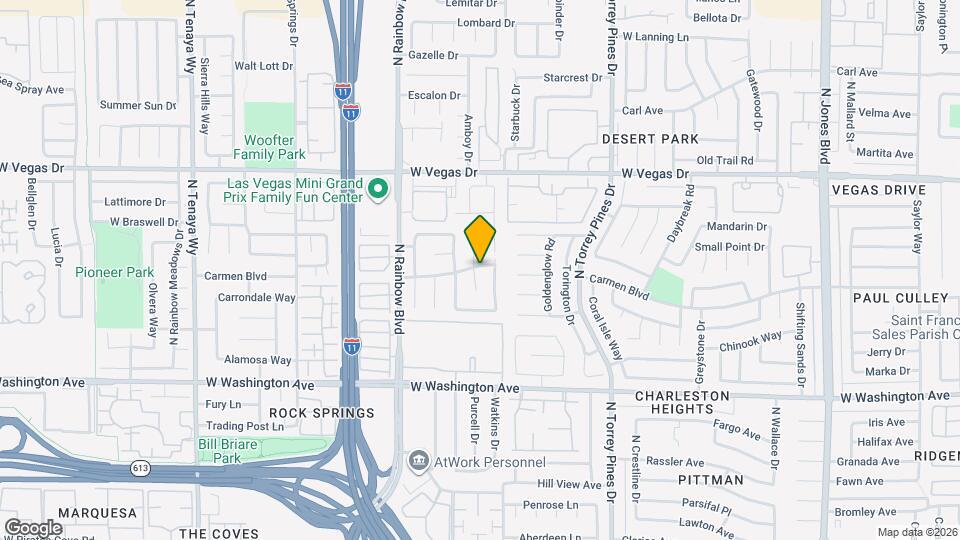 1244 Strike Jumper Ct Map and Location Details