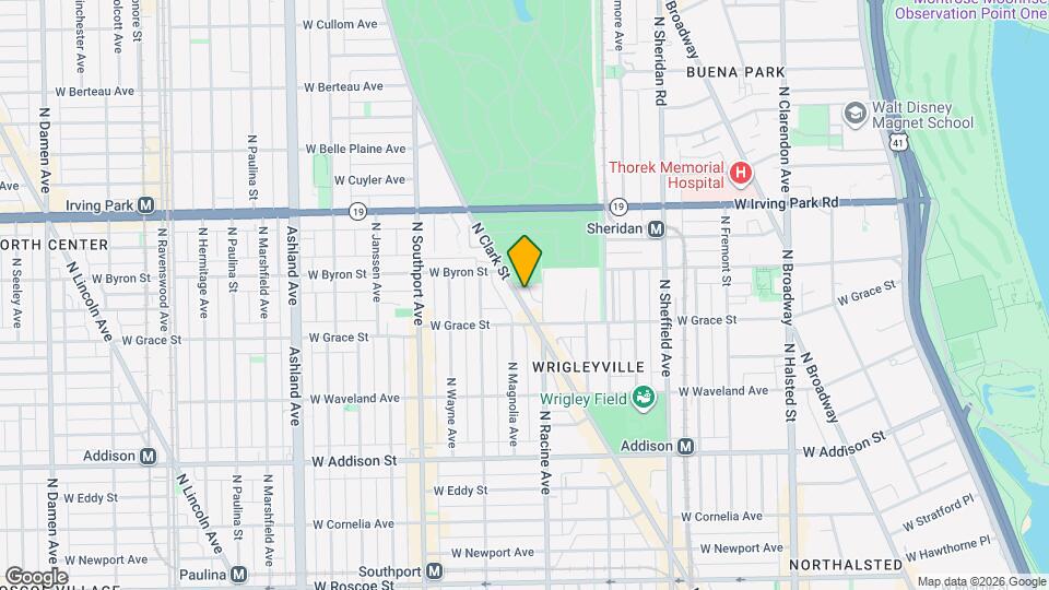 3831 N Clark St, Unit 1 Mapa y Detalles de la Ubicación