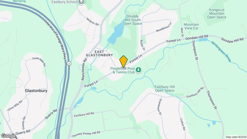 168 Forest Ln Map and Location Details