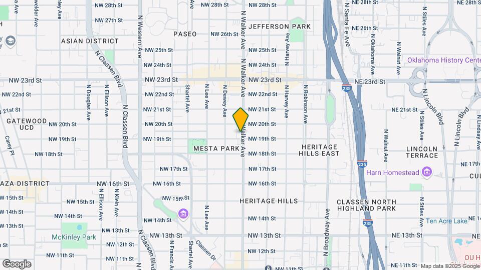 501-503 NW 19th St Map and Location Details
