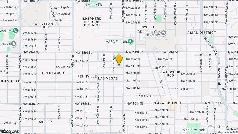 2113 NW 21st St Map and Location Details