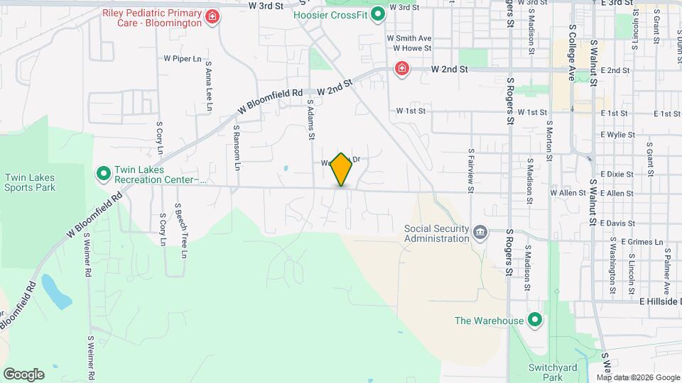 Allen Street Mapa y Detalles de la Ubicación