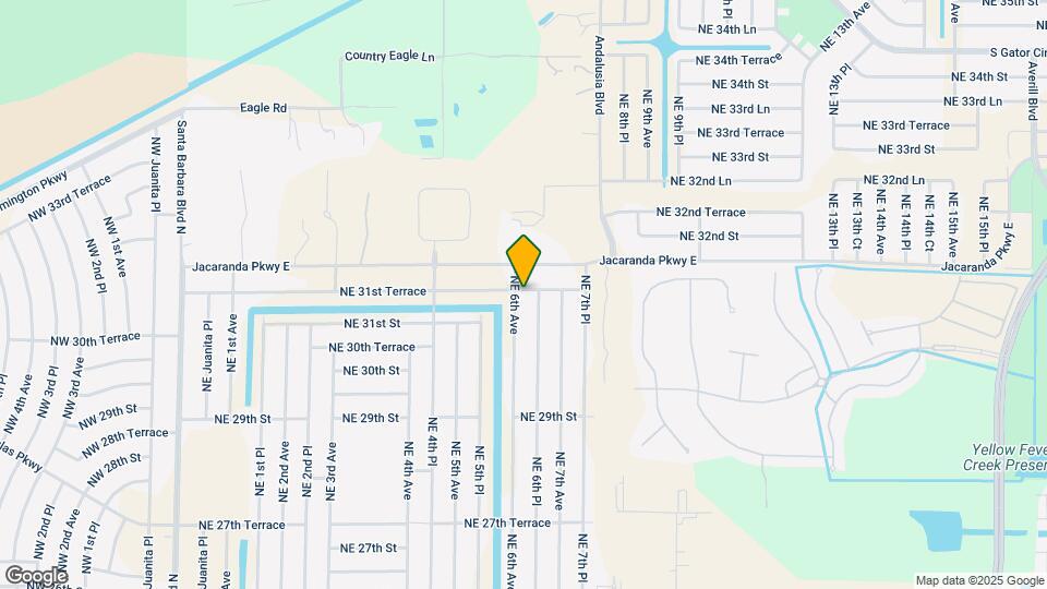 3117 NE 6th Ave Map and Location Details