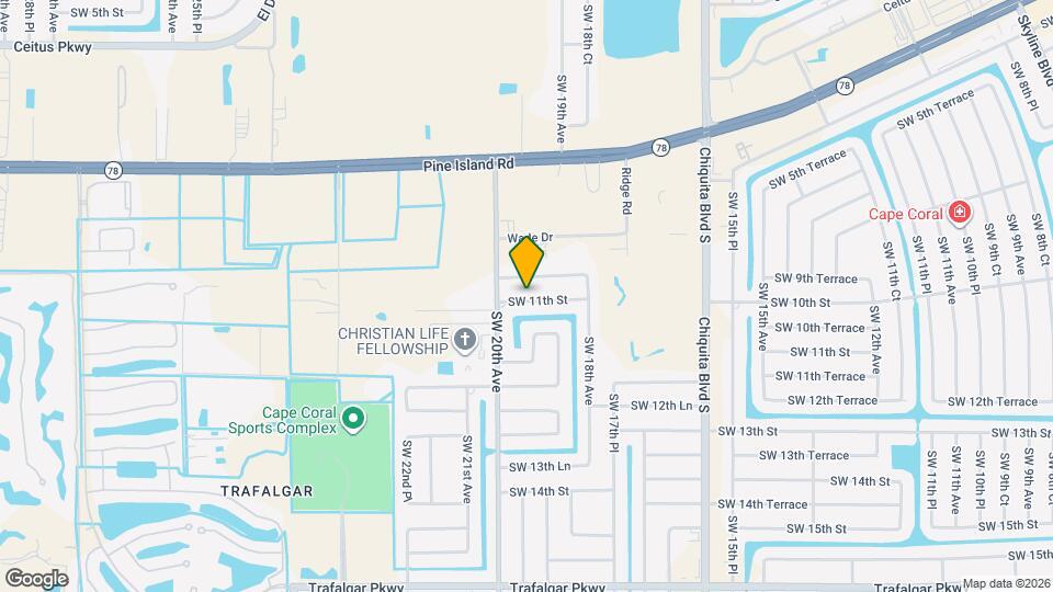 1905 SW 11th St Map and Location Details