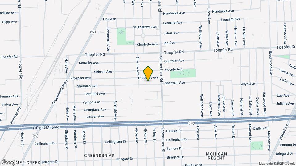 13407 Sherman Ave Map and Location Details