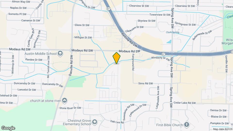 2813 Wimberly Dr SW Map and Location Details