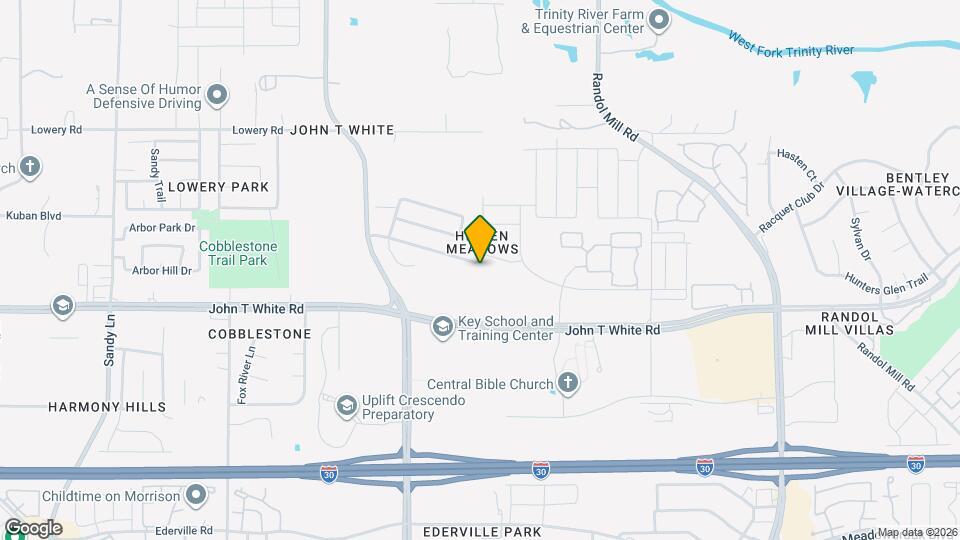 8016 Meadow View Tr Map and Location Details