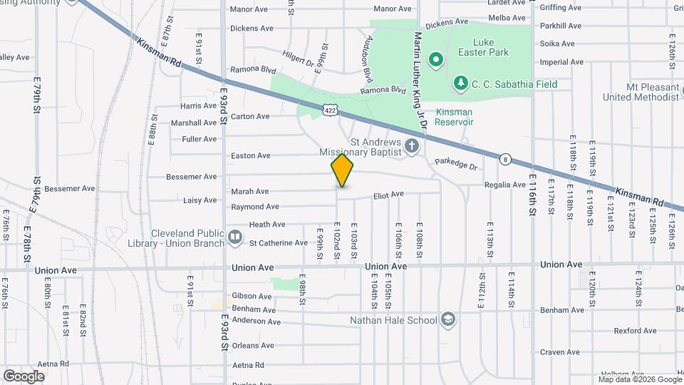 3367 E 102nd St, Unit 3367 Down Map and Location Details