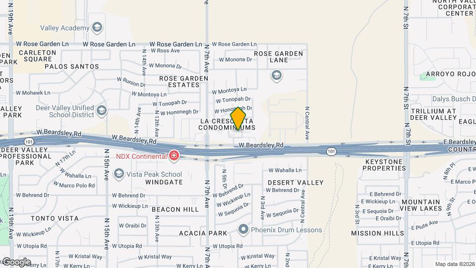 426 W Pontiac Dr Map and Location Details