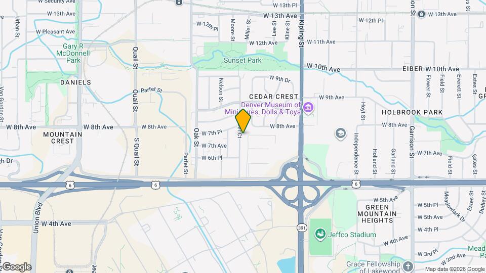 720 Miller Ct, Unit B Mapa y Detalles de la Ubicación