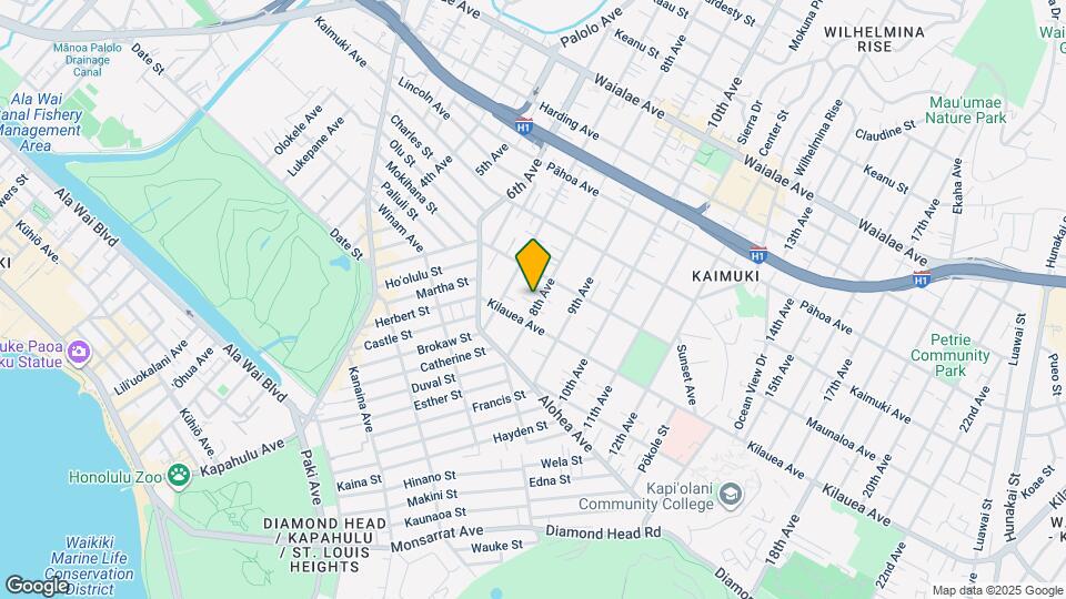 734 8th Ave Map and Location Details