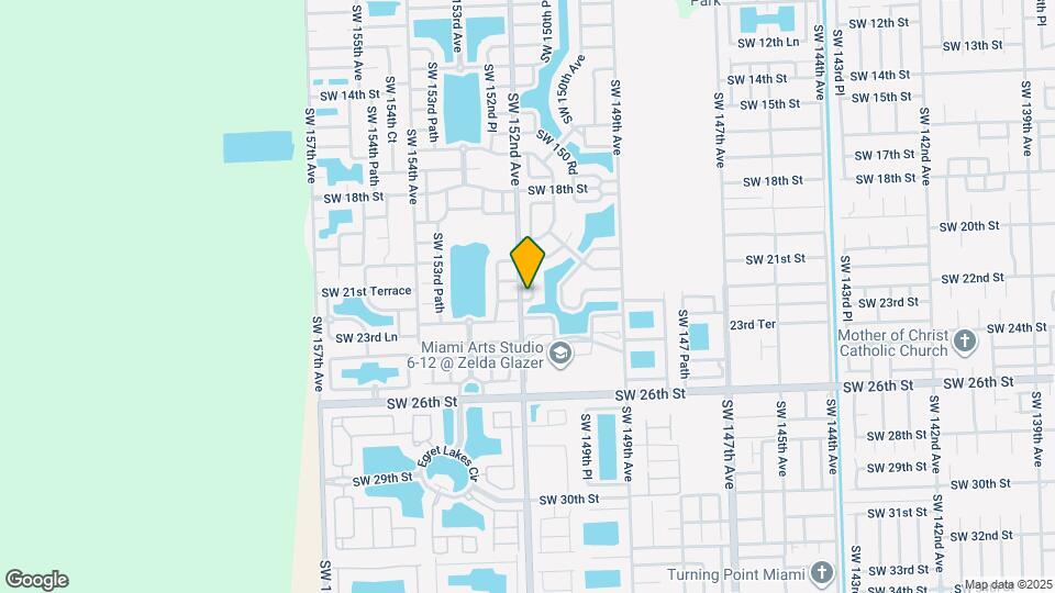 2122 SW 151st Pl Map and Location Details