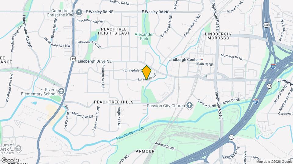 317 Eureka Dr NE Map and Location Details