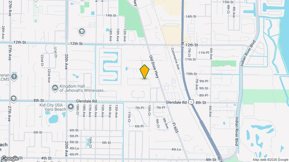 1136 9th Square Map and Location Details