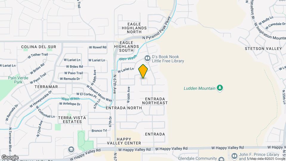25825 N 65th Ave Map and Location Details