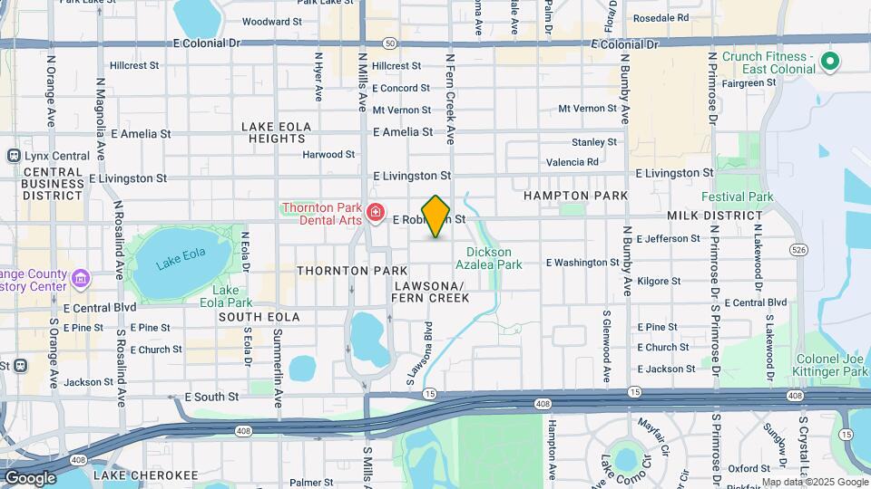 1506 E Jefferson St Map and Location Details