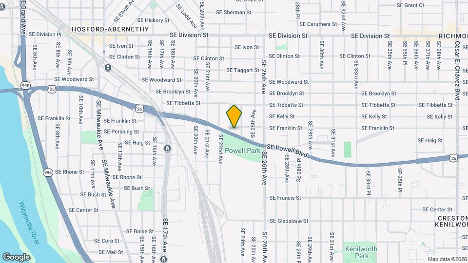 3312 SE 23rd Ave Mapa y Detalles de la Ubicación
