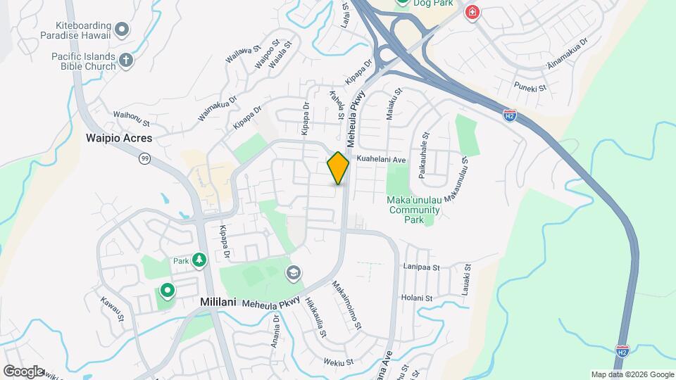 95-566-566 Wailoa Loop Map and Location Details