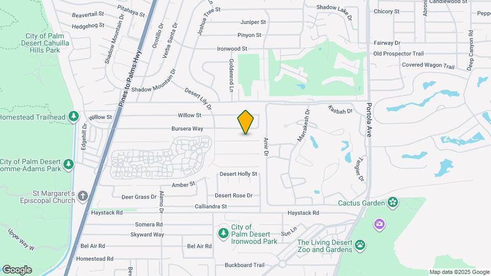 73394 Tamarisk St Map and Location Details