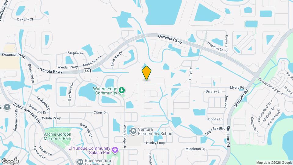 3224 Eagle Hammock Cir Map and Location Details