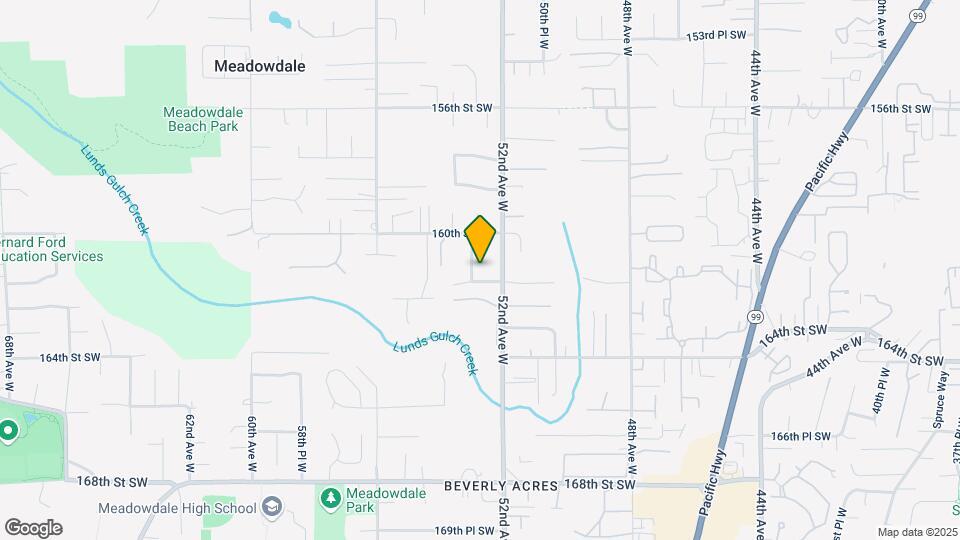 16105 53rd Ave W Map and Location Details
