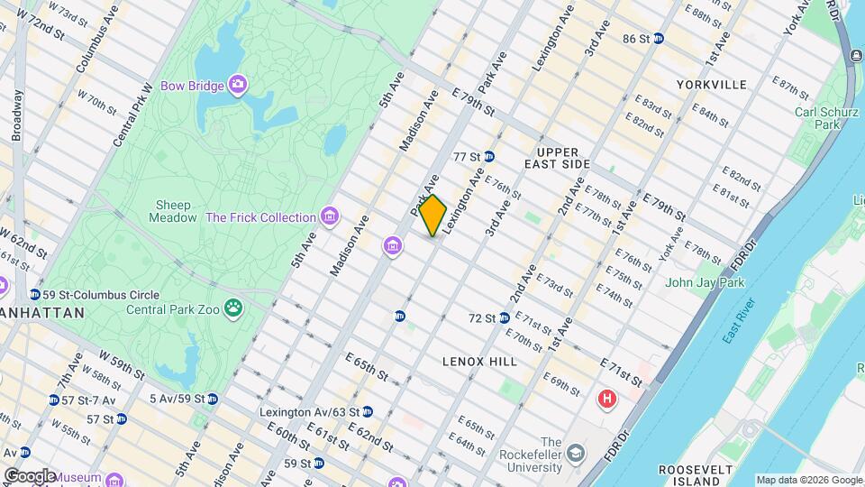 150 East 72nd Street Map and Location Details