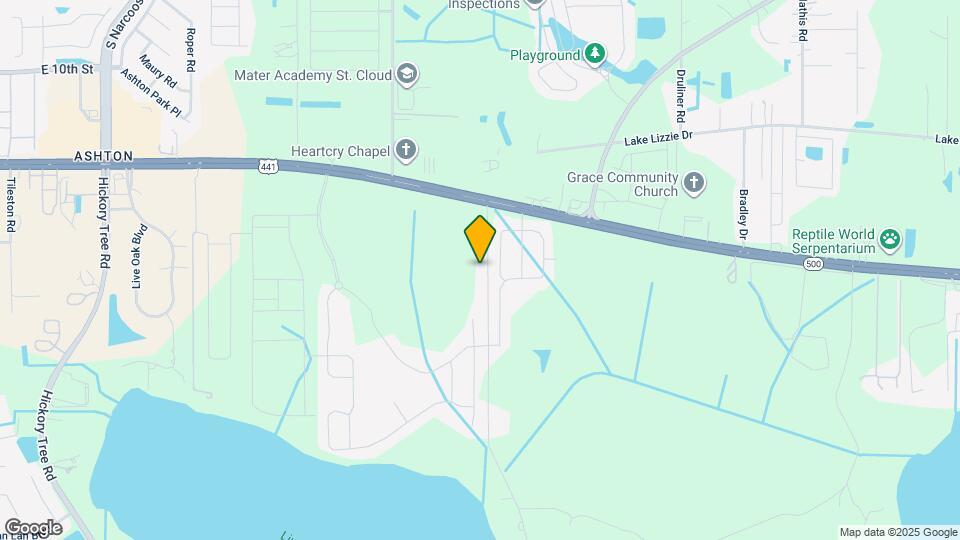 2112 Live Oak Lake Rd Map and Location Details