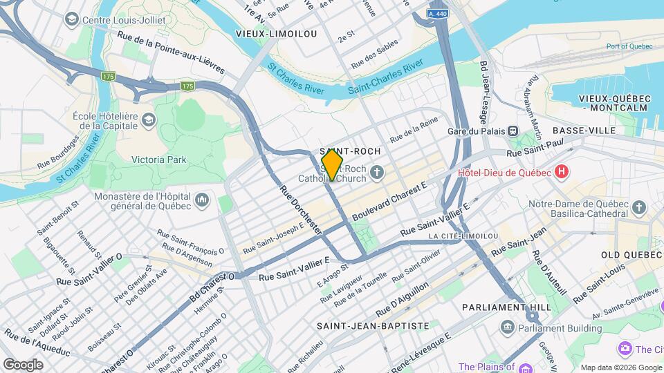 341-345 De La Couronne Rue Map and Location Details