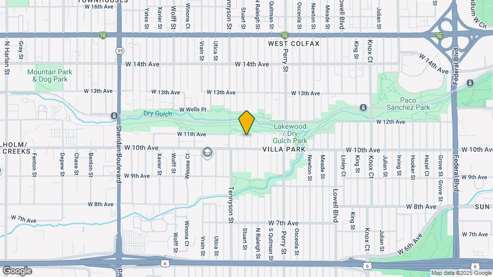 1044 Stuart St Map and Location Details