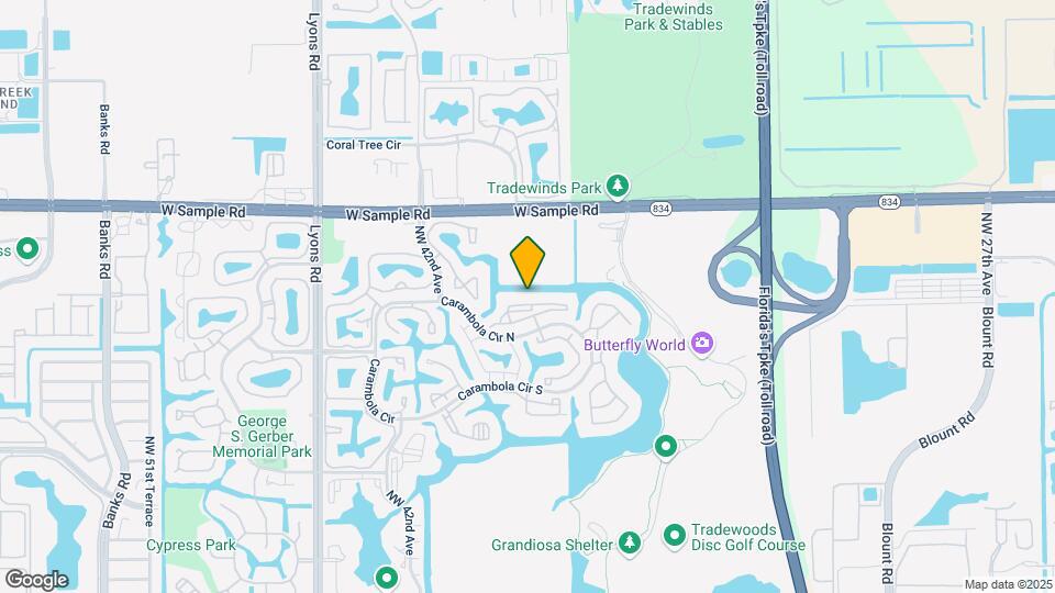 2660 Carambola Cir N, Unit 203 Map and Location Details