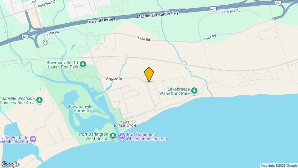 101 E Shore Dr Map and Location Details