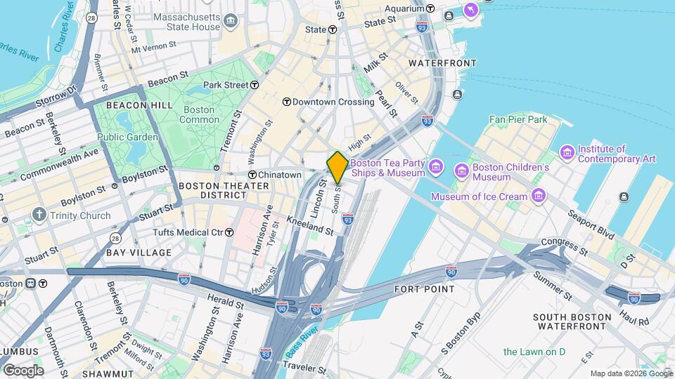 107 South St Map and Location Details