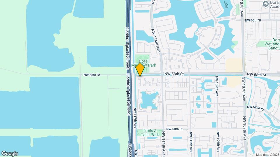 5791 NW 116th Ave Map and Location Details