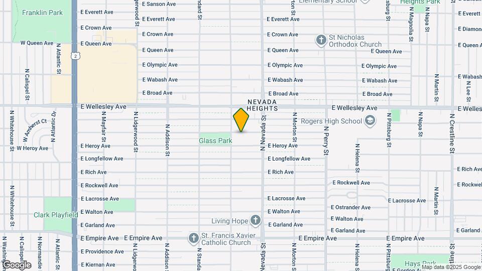 818 E Princeton Ave Mapa y Detalles de la Ubicación