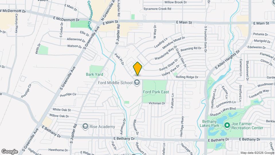 606 Valley View Dr Map and Location Details