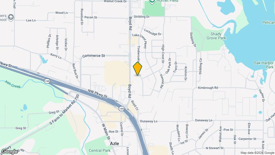 703 Timberoaks Dr Map and Location Details