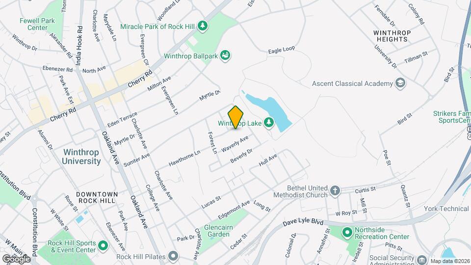 952 Hawthorne Ln Map and Location Details