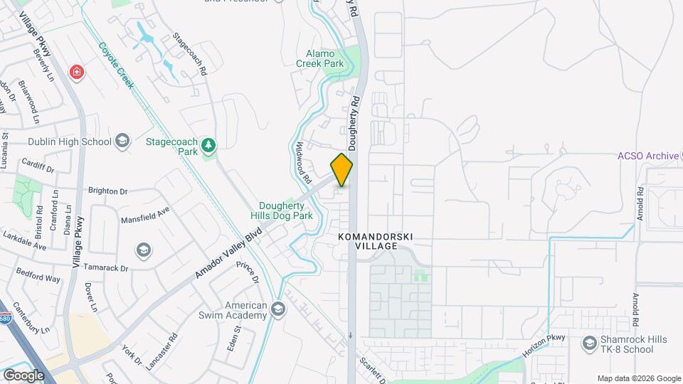 7102 Cross Creek Cir Map and Location Details