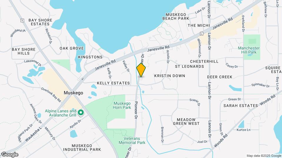 W180-W188 Pioneer Dr Map and Location Details