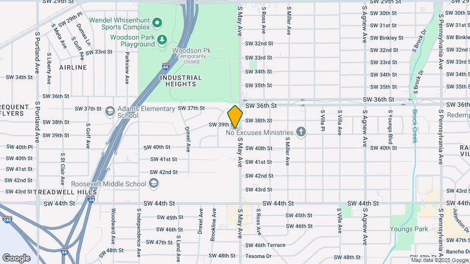 2905 SW 39th Terrace Map and Location Details