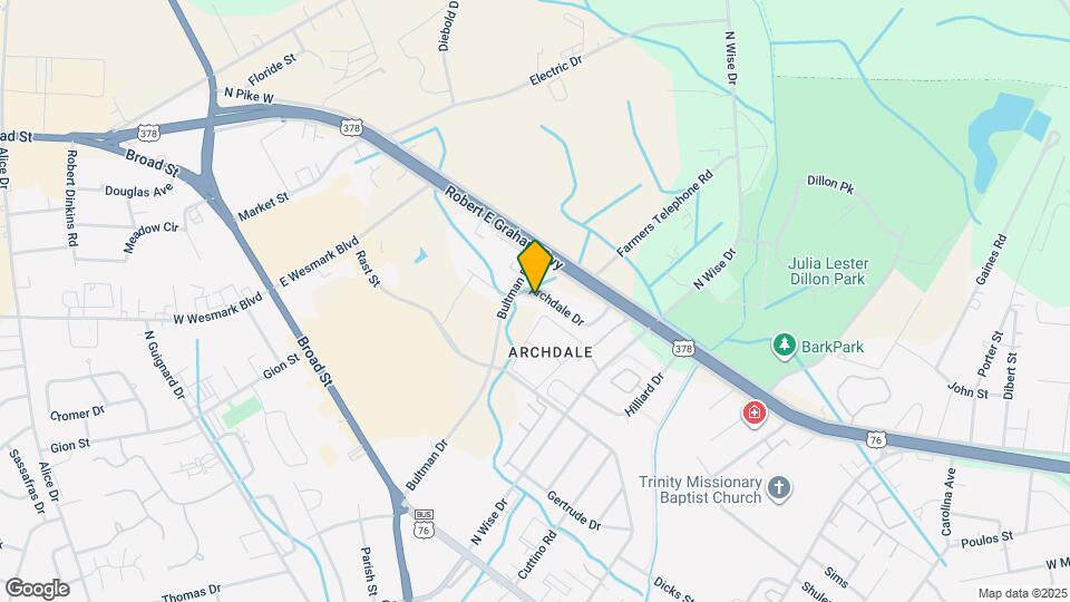 700 Archdale Dr Map and Location Details