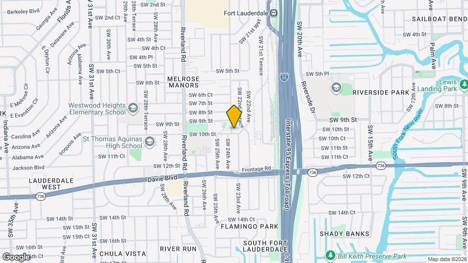 916 SW 24th Ave Mapa y Detalles de la Ubicación