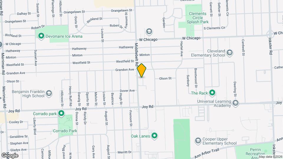 9026 Newport Way Map and Location Details